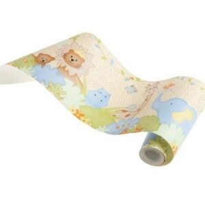 Lambs & Ivy Jungle  Jamboree Wallpaper Border x 2